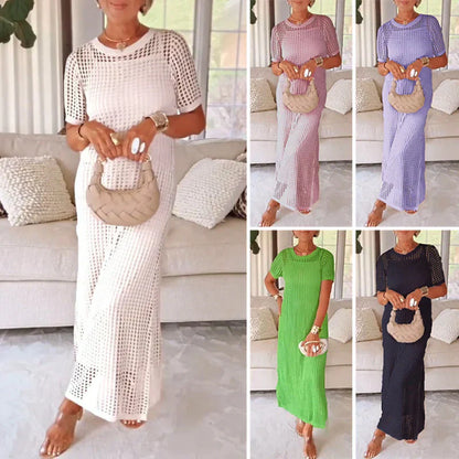 Hollow Out-klänning för kvinnor tvådelad (begränsad upplaga) 💥