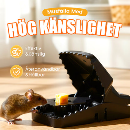 🔥Köp en, få en gratis🔥 Kraftfull musfälla med hög känslighet