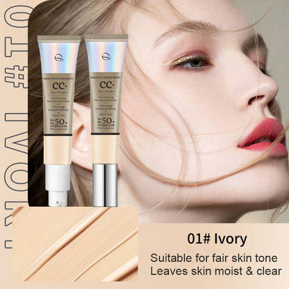 SPF50 Solskyddskräm Concealer Fuktgivande CC-kräm