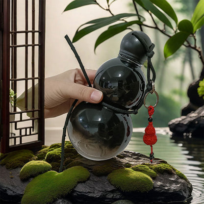 Retro Kalebassformad Vattenflaska för Sport & Resor