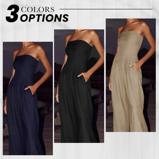 🔥Klassisk modell🔥Fickdräkt med axelband för kvinnor