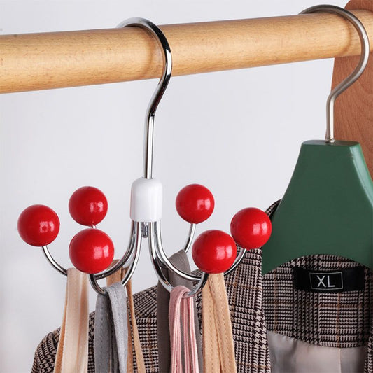 360° roterbar multifunktionell förvaringstrailer med 6 krokar