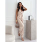 ☀️Women:s Ärmlös V-ringad enfärgad Jumpsuit🕊️