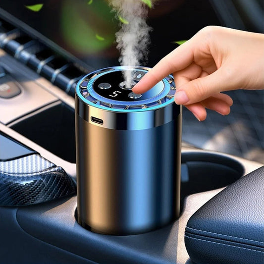 🔥Smart Car Diffuser Set med ljus- och spraylägen