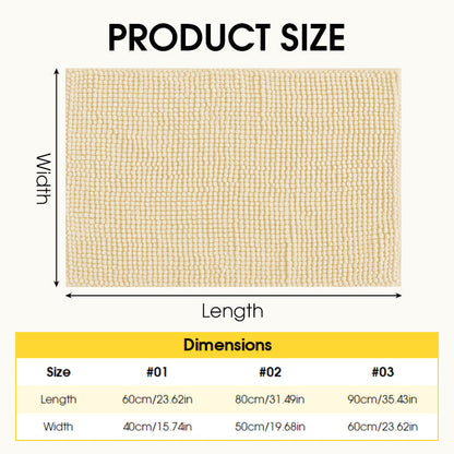 Bathroom Absorbent Anti-Slip Floor Mats