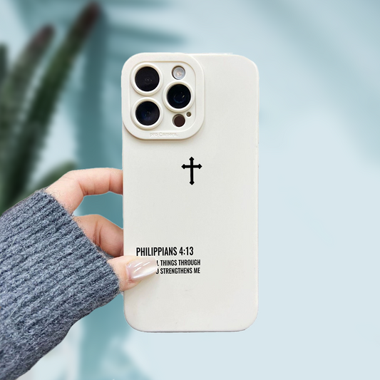 🎁 Het rea 50% RABATT 🔥Matt korsmönster iPhone-skal