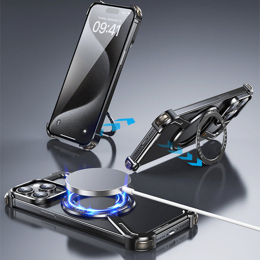 Ramslös Telefonfodral med Magnetstativ