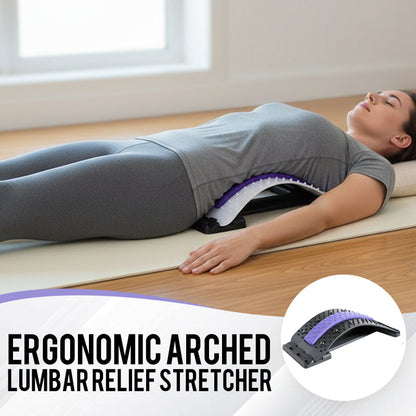 Ergonomic Arched Lumbar Relief Stretcher