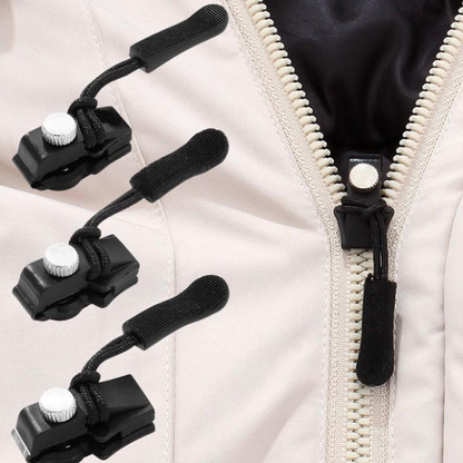 🛠️ 50% RABATT STORT SPECIALERBJUDANDE! ✨ Enkel Dragkedjereparationssats - Inkluderar 8 Stilar av Drag och 12 Slidar för Väskor, Jackor & Resväskor 🔩📦