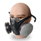 🎁Senaste dagskampanj 50% rabatt🔥Skydd som fungerar - gasmask med dubbla filter och aktivt kol