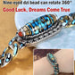 ✨Turkos Sex-tecken Mantra Nio Ögd Dzi Bead Armband