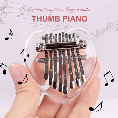 8 Tangenter Kalimba Tumme Piano