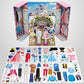 Magnetisk Princess Dress Up Pappersdocka