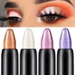 15 Color Highlighter Eyeshadow Pencil Vattentät Glitter Eye Shadow Eyeliner Penna(10% rabatt för två stycken eller fler）