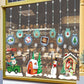 Julklapp * Fönsterklistermärken till jul