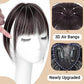 🔥50% RABATT🔥3D Airy Bangs Wiglet Hair Piece Hair Toppers